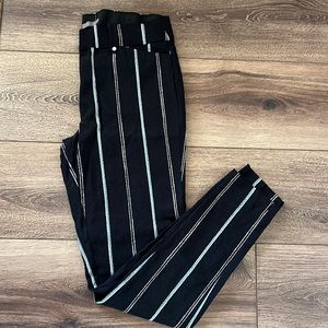 Bengaline skinny high-rise dress pants